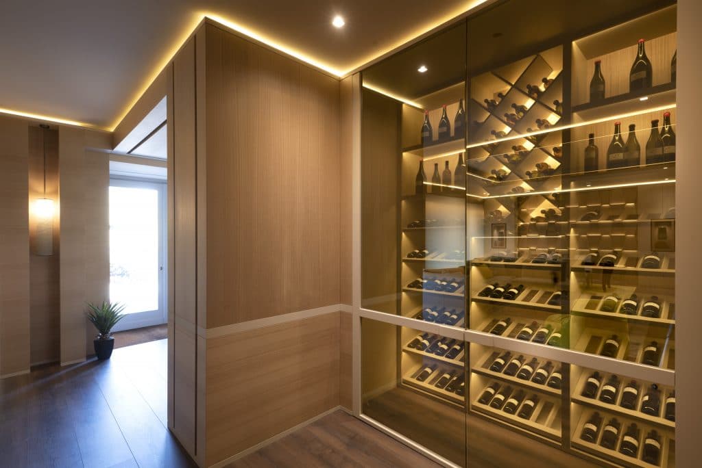 Arredamento cantina vino